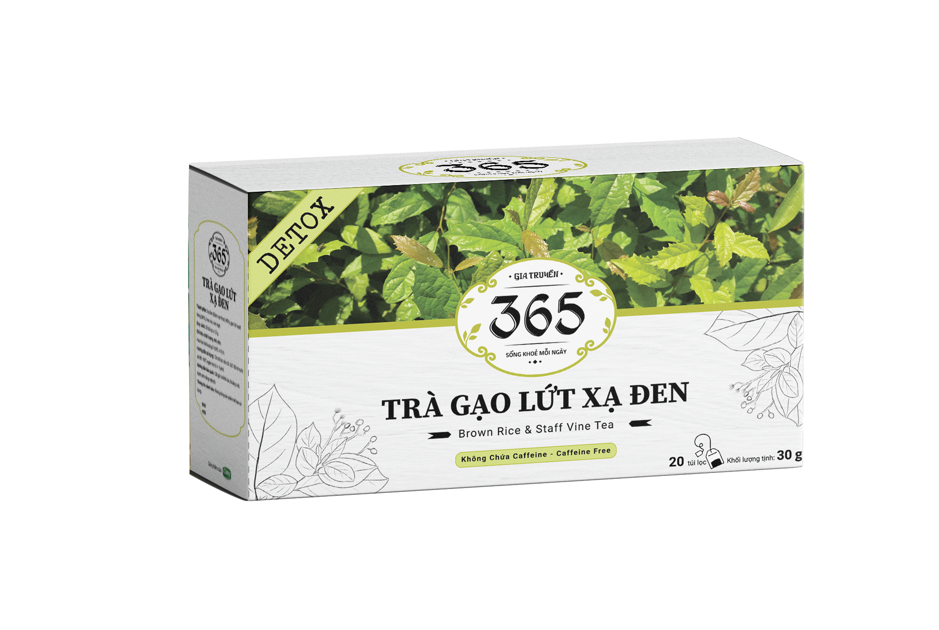 Trà Gạo Lứt Xạ Đen